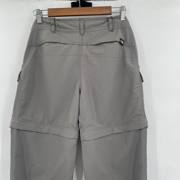The North Face Women's Gray Mid-Rise Cargo Pants Size 4 - Picture 7 of 8